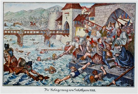 Zentralbibliothek Solothurn - Die Belagerung von Solothurn 1318 - a0930