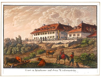Zentralbibliothek Solothurn - Gast u Kurhaus auf dem Weissenstein - a0794