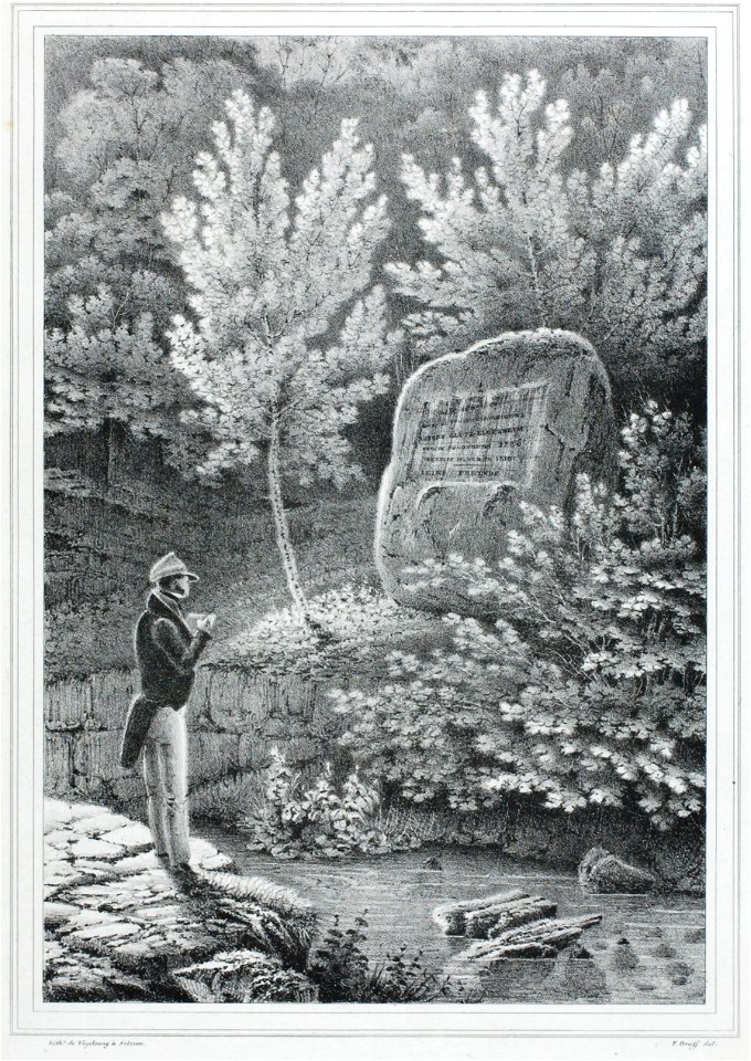 Zentralbibliothek Solothurn - MONUMENT DE ROBERT GLUTZBLOTZHEIM à lèrmitage près de Soleure - aa0086