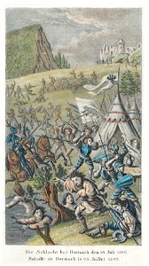 Zentralbibliothek Solothurn - Die Schlacht bei Dornach den 22 Juli 1499 Bataille de Dornach le 22 Juillet 1499 - a0284