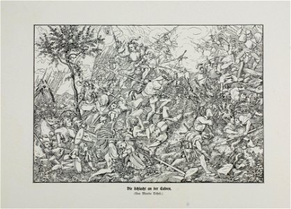 Zentralbibliothek Solothurn - Die Schlacht an der Calven Von Martin Disteli - aa0619