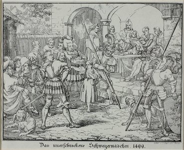 Zentralbibliothek Solothurn - Das unerschrockene Schweizermädchen 1499 - a0315
