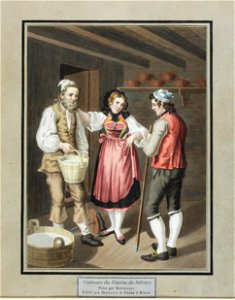 Zentralbibliothek Solothurn - Costumes du Canton de Soleure - aa0089