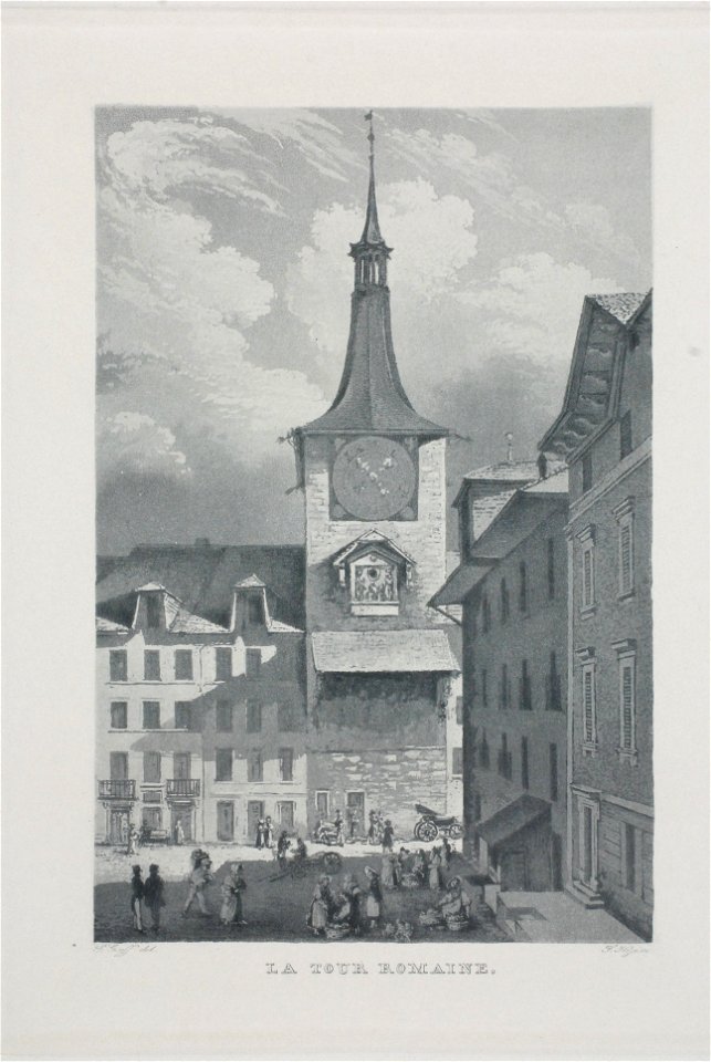 Zentralbibliothek Solothurn - LA TOUR ROMAINE - a1078 06