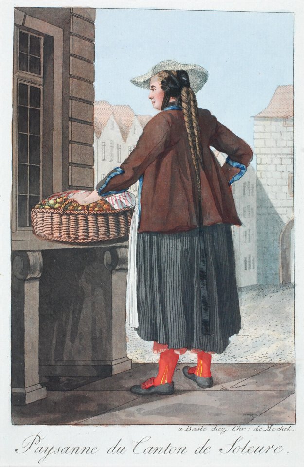 Zentralbibliothek Solothurn - Paysanne du Canton de Soleure - a0102