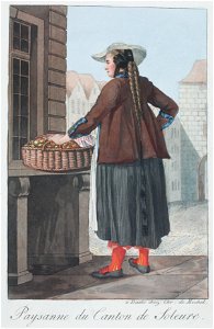 Zentralbibliothek Solothurn - Paysanne du Canton de Soleure - a0102