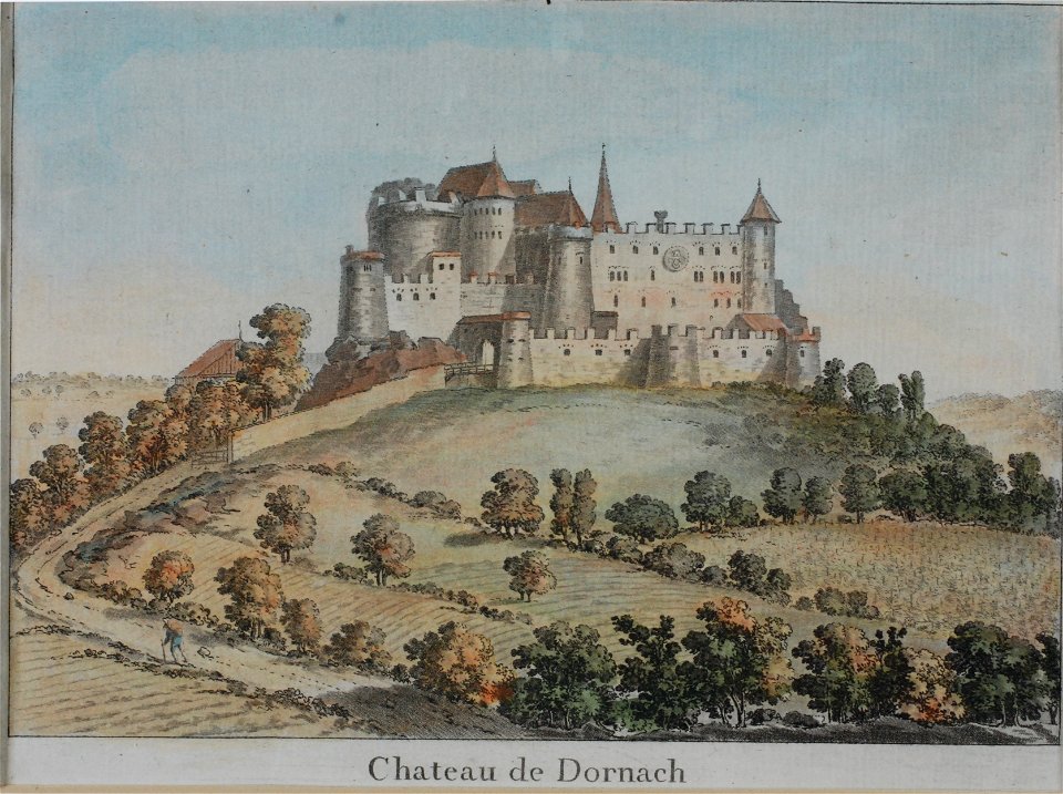 Zentralbibliothek Solothurn - Chateau de Dornach - a0191
