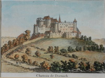 Zentralbibliothek Solothurn - Chateau de Dornach - a0191