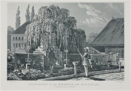 Zentralbibliothek Solothurn - Monument la Mmoire de Kosciusko Zuchwyl prs Soleure - a0160