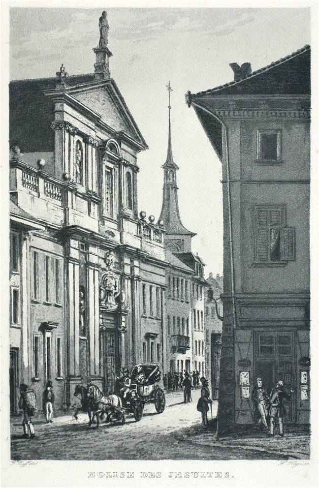 Zentralbibliothek Solothurn - EGLISE DES JESUITES - a0065