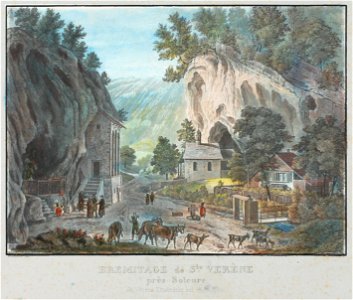 Zentralbibliothek Solothurn - EREMITAGE DE Ste VERENE près Soleure St Verena Einsiedelei bei Solothurn - a0782
