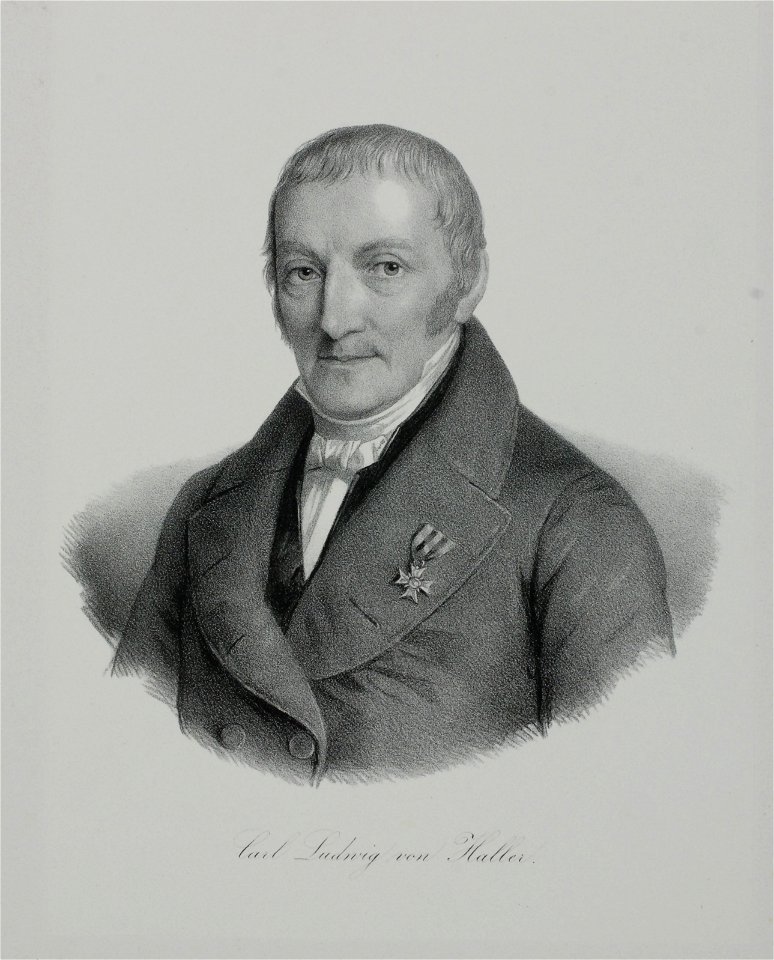 Zentralbibliothek Solothurn - Carl Ludwig von Haller - a0946