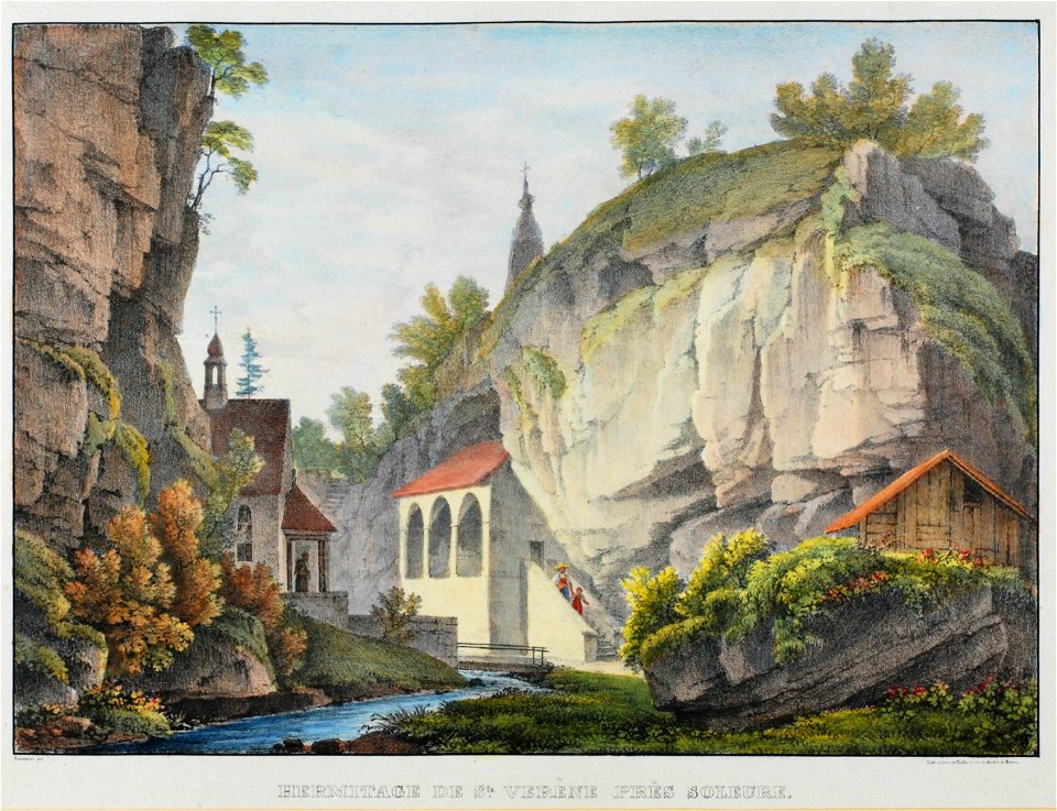 Zentralbibliothek Solothurn - HERMITAGE DE Ste VERÈNE PRÈS SOLEURE - aa0080