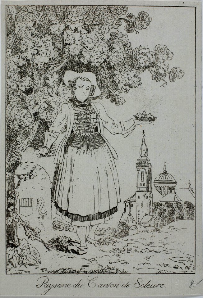Zentralbibliothek Solothurn - Paysane du Canton de Soleure - a0631