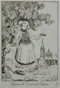 Zentralbibliothek Solothurn - Paysane du Canton de Soleure - a0631