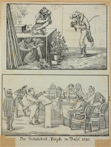 Zentralbibliothek Solothurn - Der SchafsbockProzess in Basel 1840 - a0573