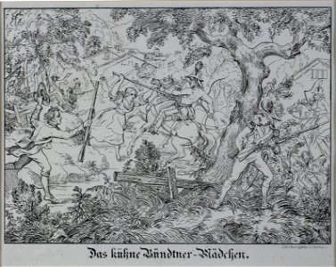 Zentralbibliothek Solothurn - Das kühne BündtnerMädchen - a0292