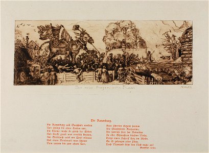 Zentralbibliothek Solothurn - Das neue trojanische Ross Die Ratzenburg Die Ratzenburg will Grossstadt werden Und schlägt die alten Linden um Die Türme macht sie gleich der Erden Und streckt gerad was traulich krumm - aa0334