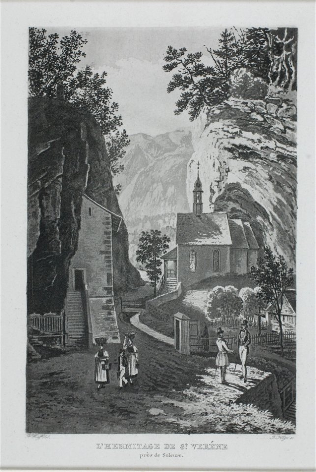 Zentralbibliothek Solothurn - LHERMITAGE DE ST VERENE prs de Soleure - a0149