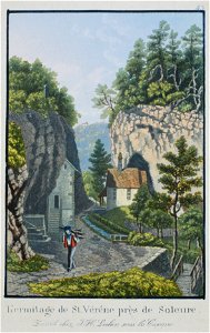Zentralbibliothek Solothurn - Lermitage de St Véréne près de Soleure - a0151