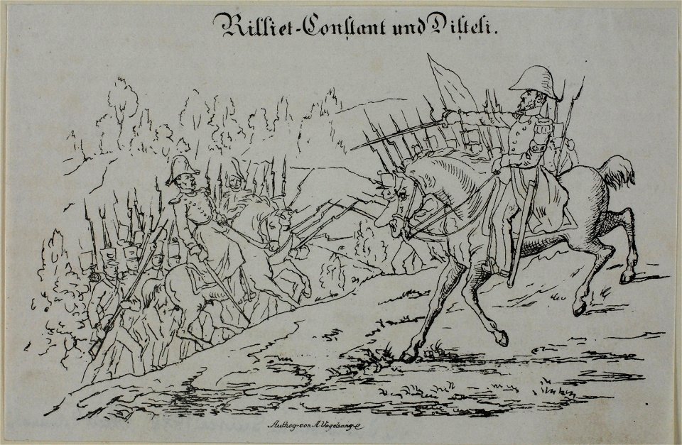 Zentralbibliothek Solothurn - Rilliet-Constant und Disteli - a0684