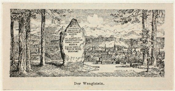 Zentralbibliothek Solothurn - Der Wengistein - a0886