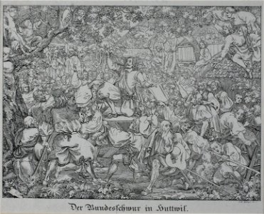 Zentralbibliothek Solothurn - Der Bundesschwur in Huttwil - a0294