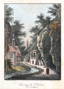 Zentralbibliothek Solothurn - Hermitage de Ste Verene Con de Soleure - a0163