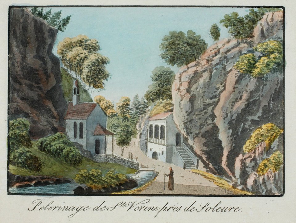 Zentralbibliothek Solothurn - Pelerinage de Ste Verene près de Soleure - a0148