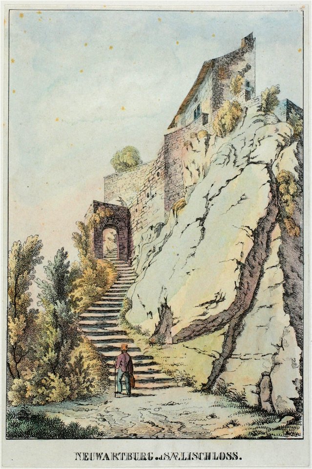 Zentralbibliothek Solothurn - NEUWARTBURG od SAELISCHLOSS - a0374