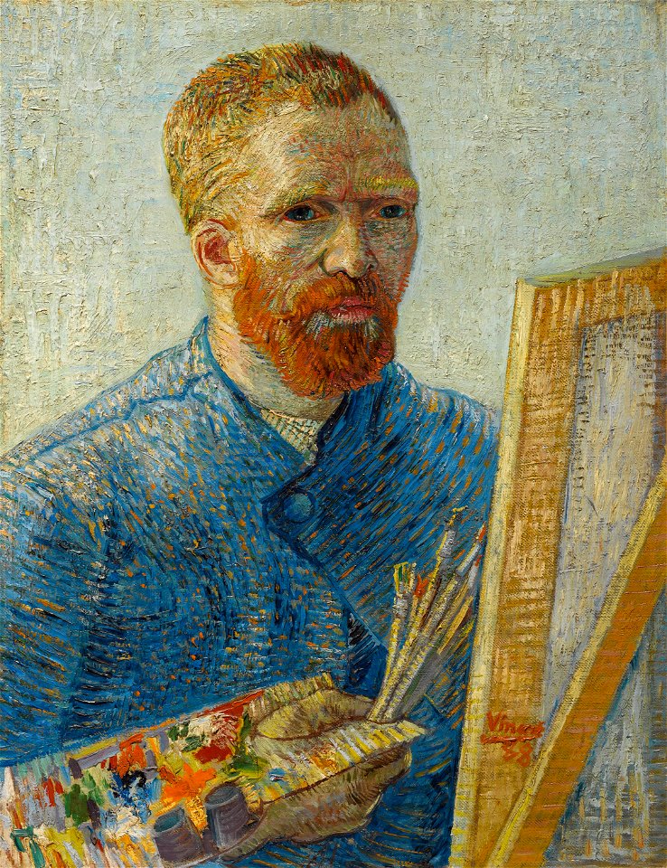 Zelfportret als schilder - s0022V1962 - Van Gogh Museum