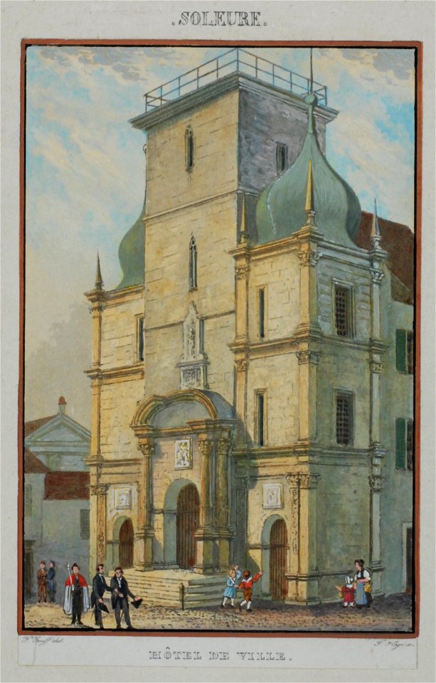 Zentralbibliothek Solothurn - HÔTEL DE VILLE - a0581