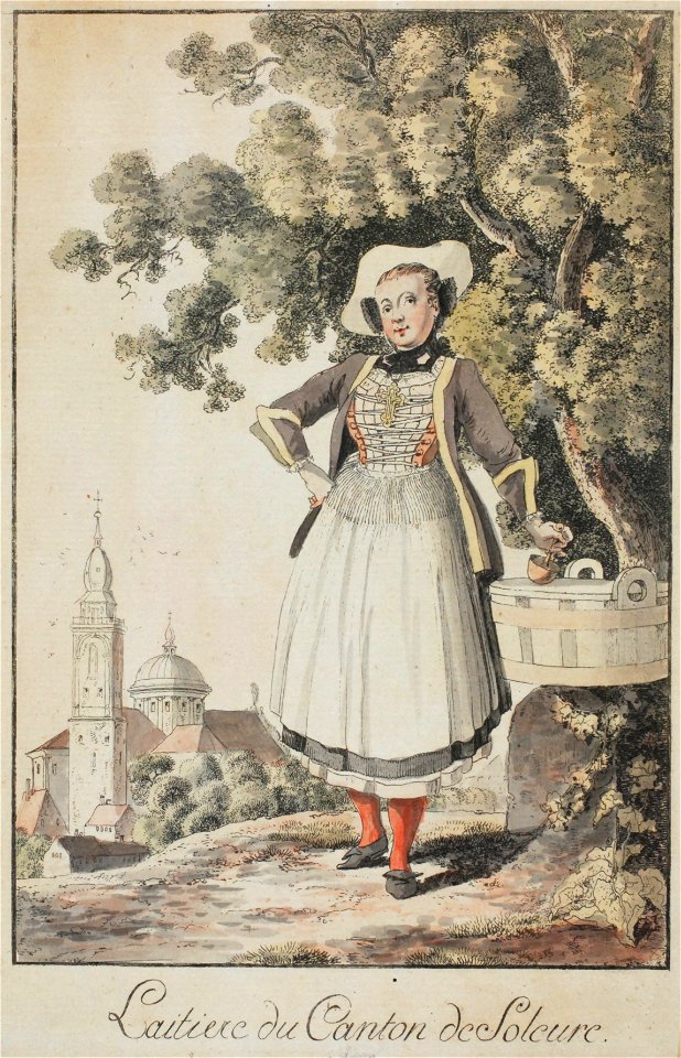 Zentralbibliothek Solothurn - Laitière du Canton de Soleure - a0071