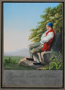Zentralbibliothek Solothurn - Paysan du Canton de Soleure - a0115