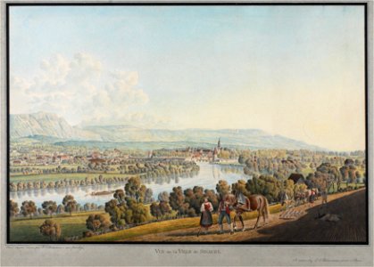 Zentralbibliothek Solothurn - VUE de la VILLEe de SOLEURE - aa0013