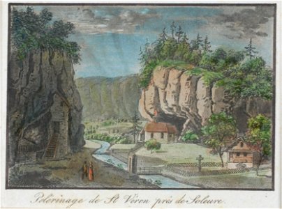 Zentralbibliothek Solothurn - Pelérinage de St Véren près de Soleure - a0164