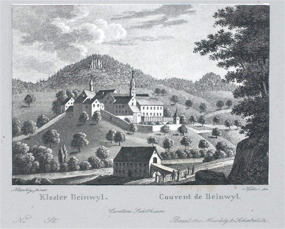 Zentralbibliothek Solothurn - Kloster Beinwyl Couvent de Beinwyl Canton Solothurn - a0246