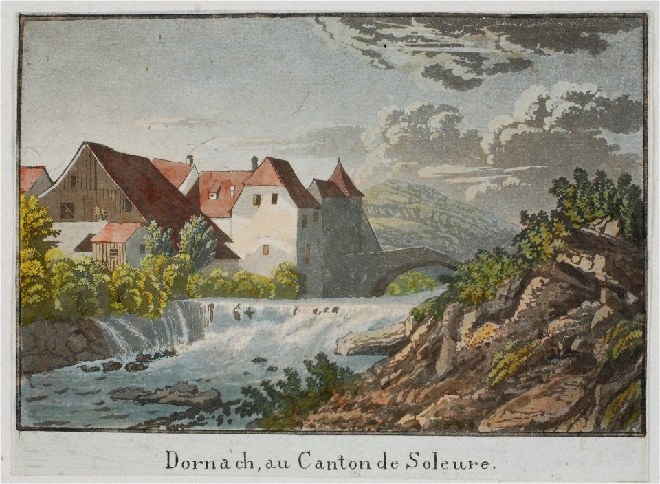 Zentralbibliothek Solothurn - Dornach au Canton de Soleure - a0226