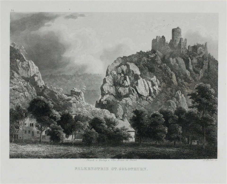 Zentralbibliothek Solothurn - FALKENSTEIN CT SOLOTHURN - aa0180