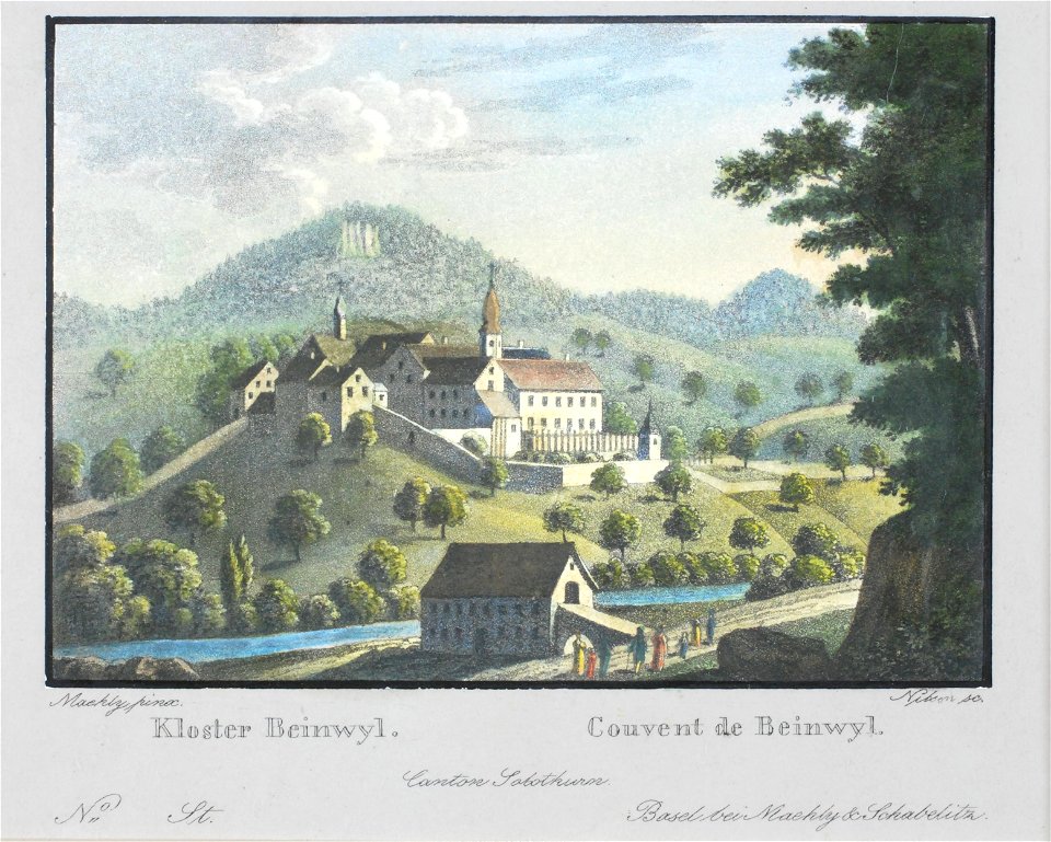 Zentralbibliothek Solothurn - Kloster Beinwyl Couvent de Beinwyl Canton Solothurn - a0245