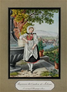 Zentralbibliothek Solothurn - Paysanne du Canton de Soleure - aa0114