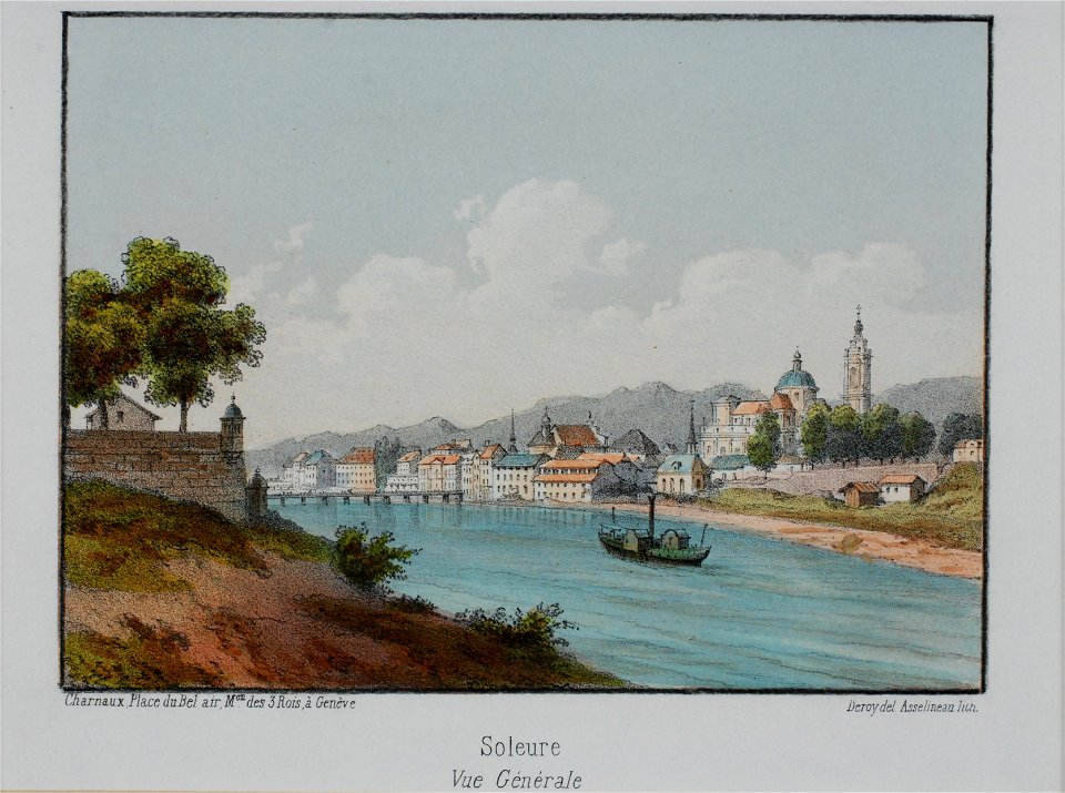Zentralbibliothek Solothurn - SoleureVue Générale - a0027