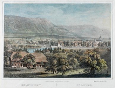 Zentralbibliothek Solothurn - SOLOTHURN I SOLEUER sic - aa0011