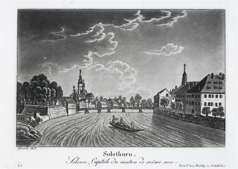 Zentralbibliothek Solothurn - Solothurn Soleure Capitale du canton de même nom - a0042
