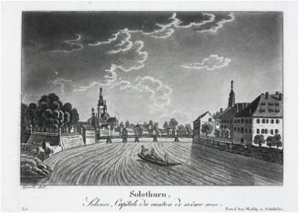 Zentralbibliothek Solothurn - Solothurn Soleure Capitale du canton de même nom - a0042