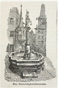 Zentralbibliothek Solothurn - Der Gerechtigkeitsbrunnen - a0883