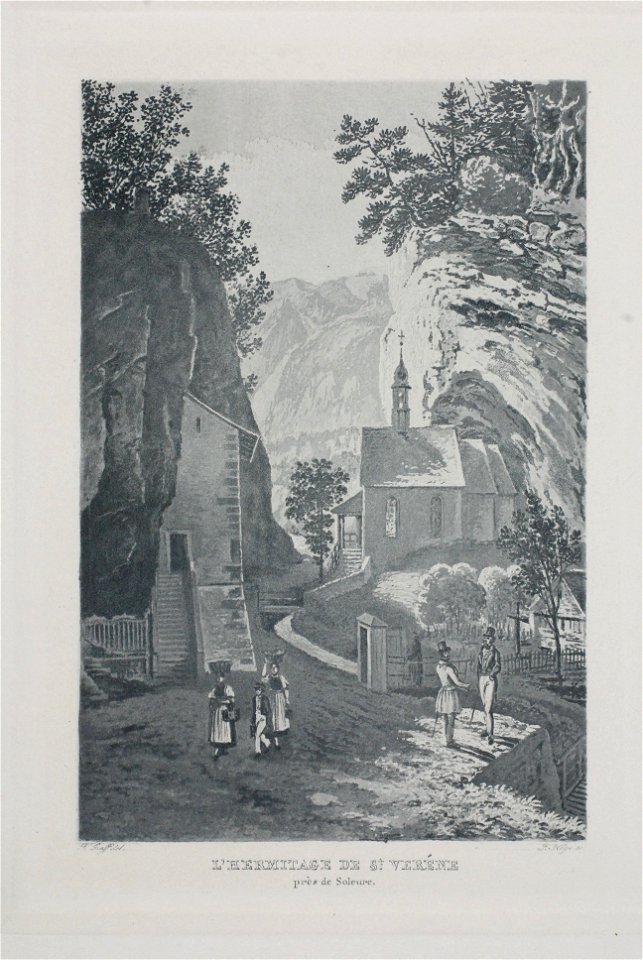 Zentralbibliothek Solothurn - LHERMITAGE DE St VERENE - a1078 07