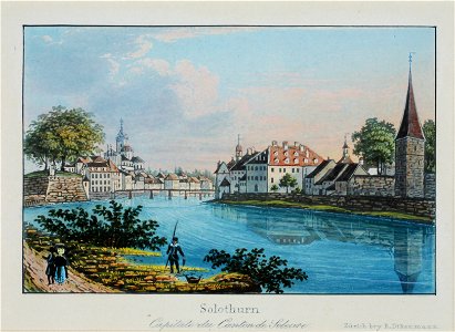 Zentralbibliothek Solothurn - Solothurn Capitale du Canton de Soleure - a0028