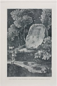 Zentralbibliothek Solothurn - MONUMENT A LA MEMOIRE DE LHISTORIEN ROBERT GLUTZ - a1078 09
