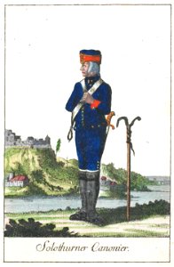 Zentralbibliothek Solothurn - Solothurner Canonier - a0436